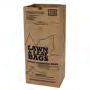 Novolex - Duro Lawn & Leaf Tri-Fold 50# Basis Bag Kraft 12 / 5 cs — Representative Duro bag photo. Pictured size, paper weight, print, packaging and quantity may differ; refer to this listing for supplied specifications. Lawn-and-leaf bag packaging is shown; supplied pack format and printed design may differ.