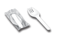 Reference image: representative D&W Fine Pack folding spork; size, packaging and specifications may differ. See product title and listed details.