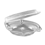 Inline Plastics Hinged 8" Deep Pie Container 8.88" x 9.25 x 3.63" 200 / cs — representative family photo from RJ-SLP119; size/color/pack may differ