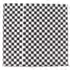 Paterson 12" x 12" Food Wrap Black Checkers 5 / 1000 cs