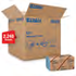 Kimberly Clark WypAll L10 Banded Windshield Wipers Blue 1 Ply 9.1" x 10.25" 10 / 224 cs