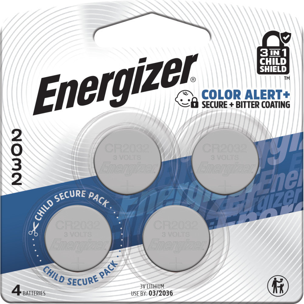 Reference image: representative Energizer lithium coin battery; size, packaging and specifications may differ. See product title and listed details.