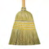 Performance Plus #28 Warehouse Broom Blended Corn 42" X 1 1/8" Black Handle 6 / cs