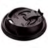 Dart Optima Reclosable Lid Black 10 / 100 cs