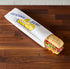 Fischer Delicious Submarine Sandwich Bag 4 1/2" x 2" x 16" Printed Delicious 1000 / cs