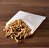 Fischer French Fry Bag Plain Bleached Glassine 4.75"x.75"x5.75" 2000 / cs