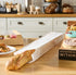 Fischer French Bread Bag Bleach Kraft 4 1/2" x 2 1/2" x 28" Plain 1000 / cs