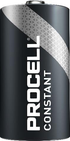 Procell Constant Alkaline Batteries D, 1.5V 6 / 12 CS