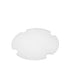 Graphic Packaging White Flat Paper Lid For 130 oz / 8 lb Food Bucket/Tub 8 / 25 cs