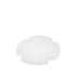 Graphic Packaging White Flat Paper Lid For 85 oz / 6 lb Food Bucket/Tub 10 / 20 cs