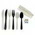 Empress Heavy Weight Teaspoon Polypro Black Dense Pack 1000 / cs