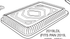 HFA Low Dome Lid For 2019, 4020, 4021 Clear Plastic 50 / cs