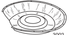 HFA Electric Burner Liners Large 500 / cs