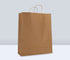 IBS Reddi-2-Go Twist Handle Paper Bag Kraft, 60#, 5.25" x 3.25" x 8.37" 250 / cs