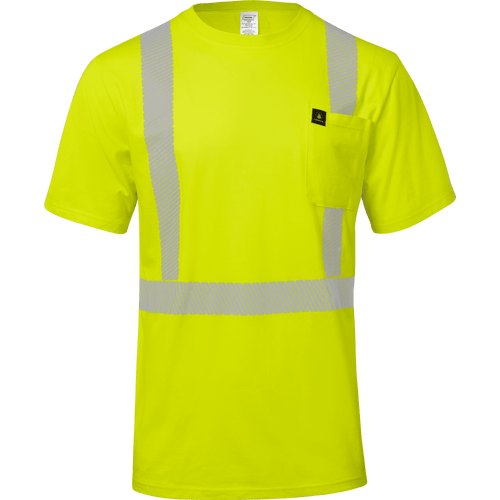 FR, ARC RATED, SHORT SLEEVE, SAFETY SHIRT, WITH TAPE, LEFT CHEST POCKET