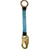 D-RING EXTENDER 18 INCH BLUE