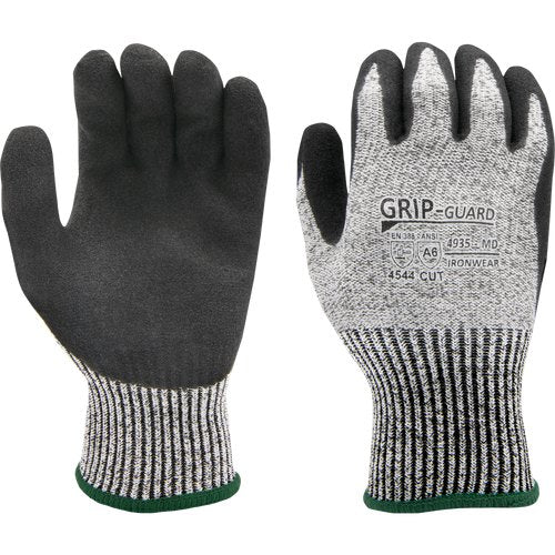 GLOVE SANDY NITRILE COATED PALM ANSI CUT A6 LG