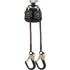 SRL 6FT NON SWIVEL ALUMINUM REBAR HOOK DUAL CLASS 2 CARABINER
