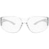CONCORD SAFETY GLASS, CLEAR LENS, WHITE TPR