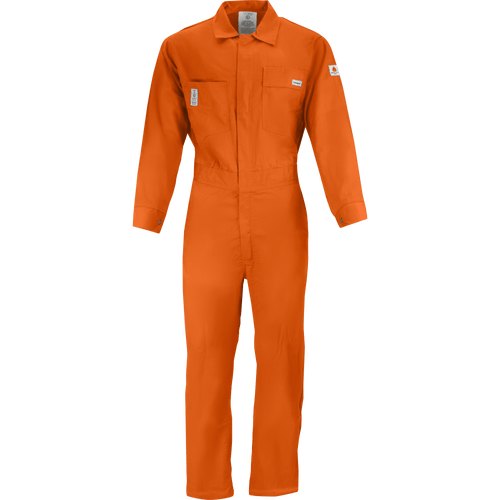 ORANGE COVERALL UL 7 OZ FR NFPA 2112 SZ68