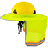 LIME HARD HAT COVER
