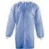 BLUE, DISPOSABLE LAB COAT