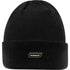 BEANIE HAT, DOUBLE LAYER ACRYLIC, 78 GRMS/PIECE, BLACK