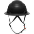 FULL BRIM TYPE 2 HELMET NON-VENTED BLACK