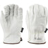 COW GRAIN LEATHER, DRIVER GLOVE, CUT A7, THINSULATE LINING, ALABASTER