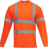 SHIRT ORANGE LONG SLEEVE CLASS 3 ANSI 3XL