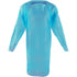 CPE ISOLATION GOWN OPEN BACK BLUE LVL 3