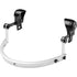 VISOR BRACKET SILVER ALUMINUM FOR RAPTOR HAT