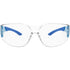 CONCORD SAFETY GLASS CLEAR LENS BLUE TPR