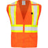 VEST OR FR RADIO CLIP CLASS 2 ANSI LG