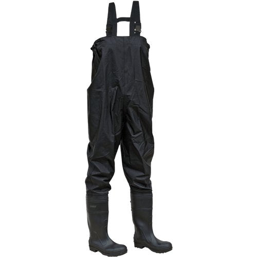 WADERS BLACK STL TOE SZ10
