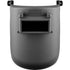 WELDING HELMET, GREY, ATTACHES TO 3961 HARD HAT