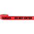 BARRICADE TAPE, DANGER DO NOT ENTER