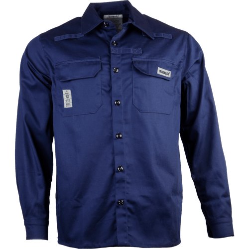 SHIRT 7 OZ NAVY UL NFPA 2112 5XL