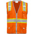 SAFETY VEST ORANGE CLASS 2 ANSI RADIO CLIP SM
