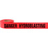 BARRICADE TAPE, DANGER HYDROBLASTING