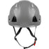 SIDE IMPACT HELMET GRAY ANSI TYPE 2 VENTED