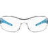 3125-B-C/A, BLUE ANTI-FOG SAFETY GLASS