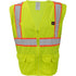 SURVEYOR VEST LIME FR RADIO CLIP CLASS 2 ANSI LG