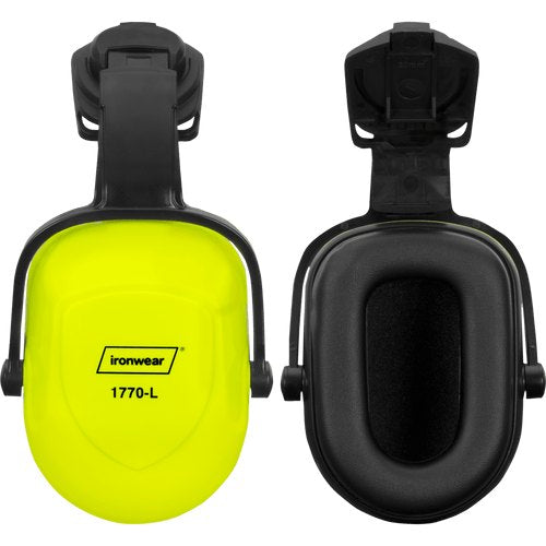 EAR MUFF LIME FITS INTO HARD HAT