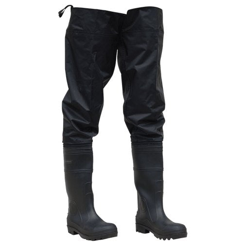 HIP BOOT BLACK STL TOE SZ6