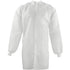 WHITE, DISPOSABLE LAB COAT