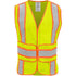 MESH VEST, LIME, CHEVRON, CLASS 2 ANSI