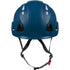 SIDE IMPACT HELMET, NAVY, ANSI TYPE 2, VENTED