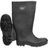 16 INCH PVC BOOT STEEL TOE WORK SOLE BLACK SZ9