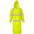 LONG COAT TUCK HOOD LIME MD